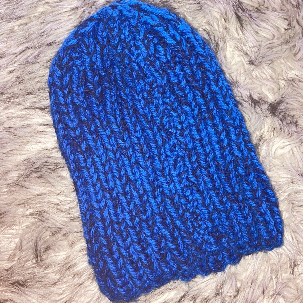 Wool knit beanie